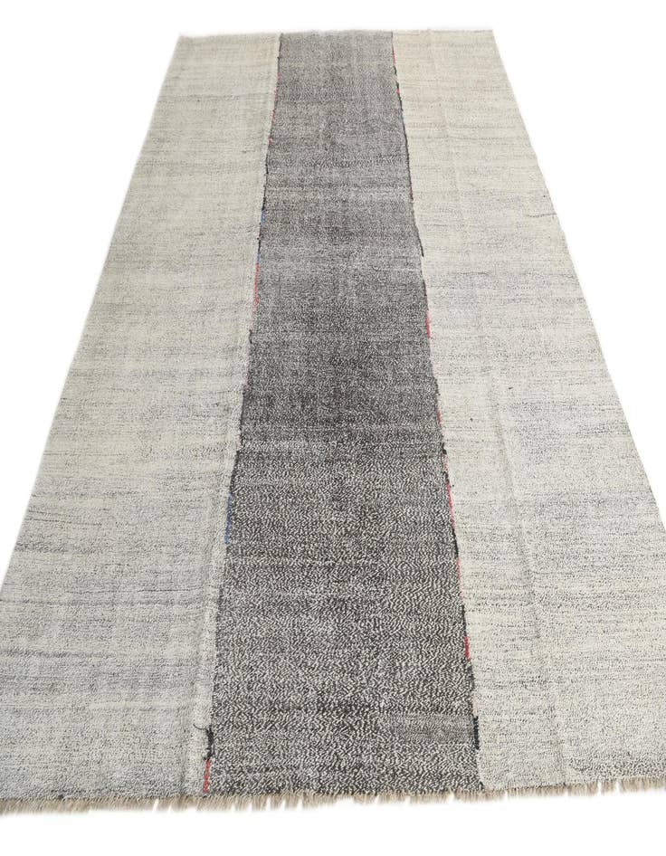 Detail image of  7' 10 x 9' 10  Hand Woven Kilim Modern Wool Rug