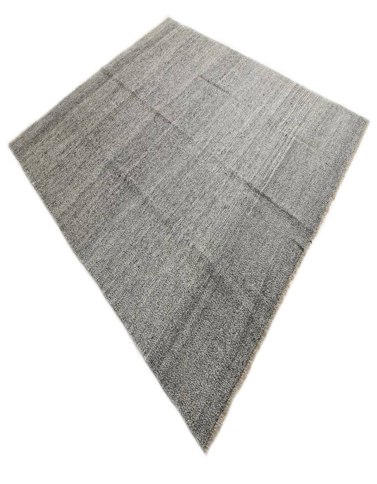 Detail image of  8' x 9' 5  Hand Woven Kilim Modern Wool Rug