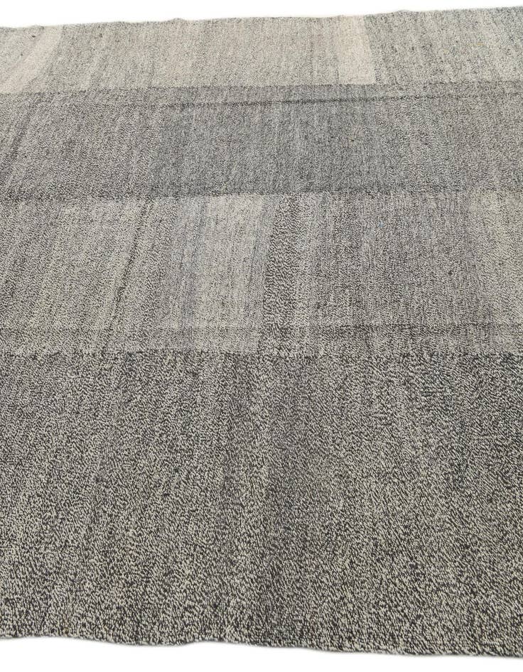 Detail image of  8' 7 x 9' 9  Hand Woven Kilim Modern Wool Rug