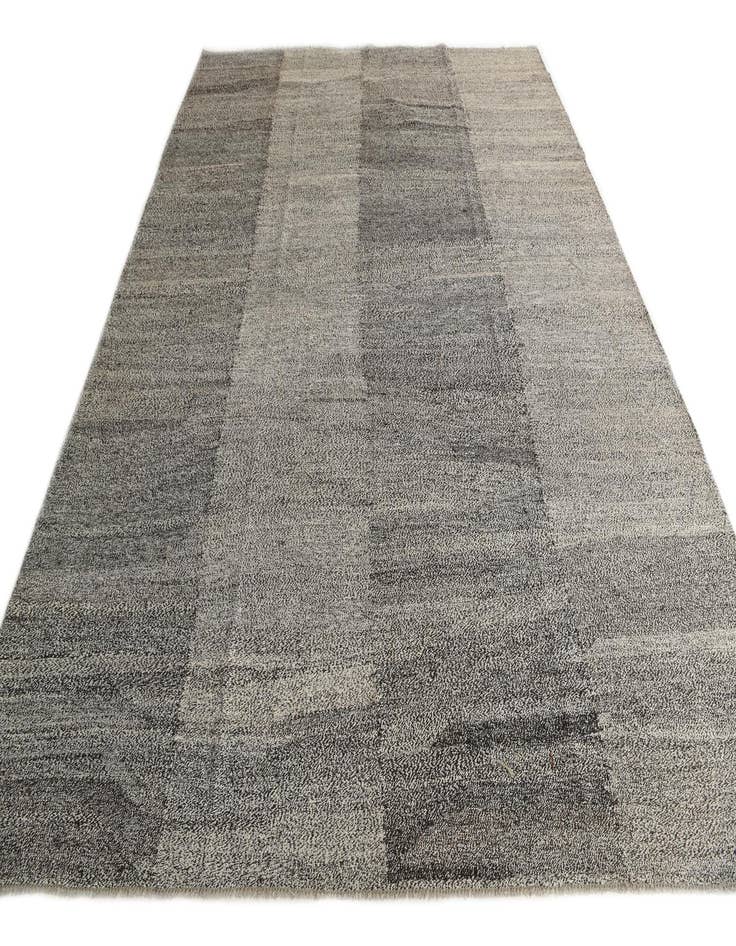 Detail image of  9' 3 x 12'  Hand Woven Kilim Modern Wool Rug