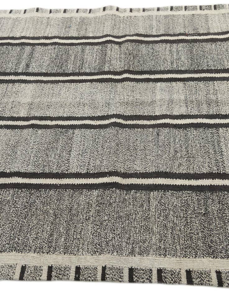 Detail image of  5' 5 x 8'  Hand Woven Kilim Modern Wool Rug