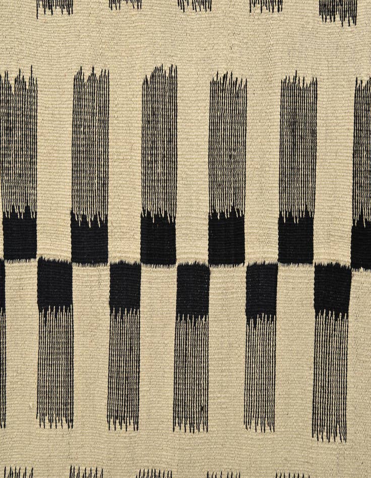 Detail image of  5' 7 x 7' 11  Hand Woven Kilim Modern Wool Rug