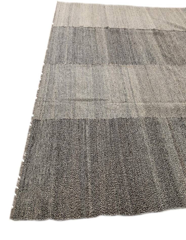 Detail image of  8' 5 x 9' 10  Hand Woven Kilim Modern Wool Rug
