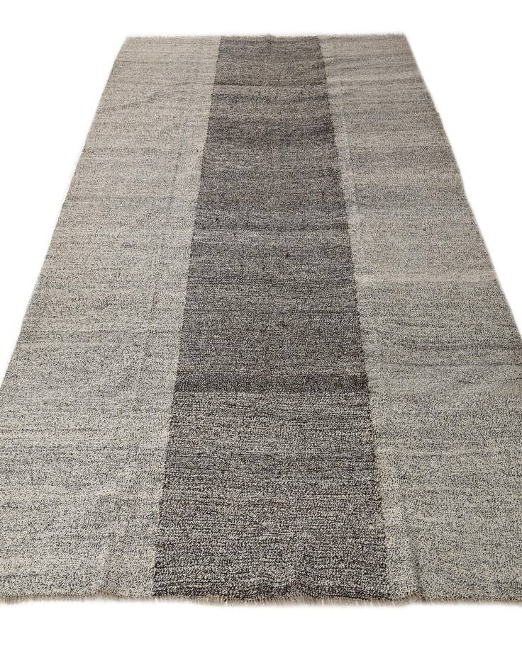 Detail image of  8' 1 x 9' 7  Hand Woven Kilim Modern Wool Rug