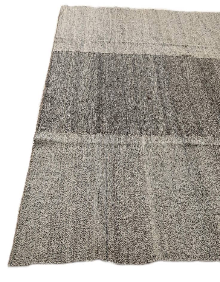 Detail image of  8' 1 x 9' 7  Hand Woven Kilim Modern Wool Rug