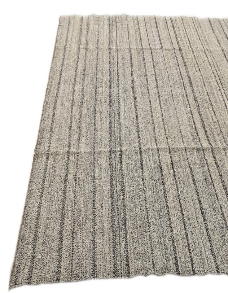 Detail image of  8' x 9' 5  Hand Woven Kilim Modern Wool Rug