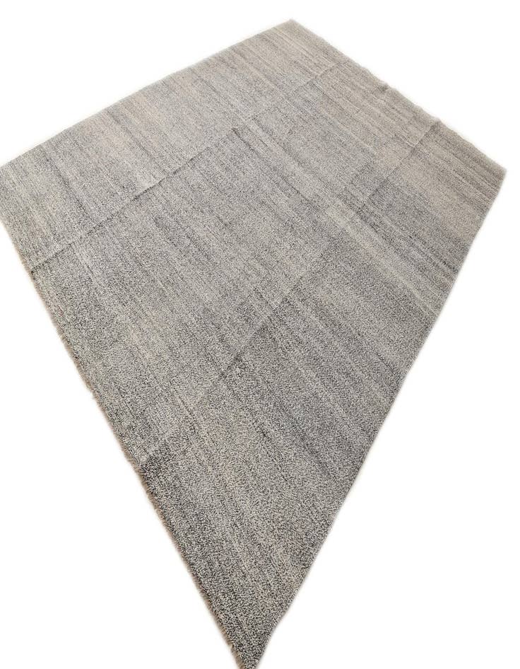 Detail image of  9' x 11' 9  Hand Woven Kilim Modern Wool Rug