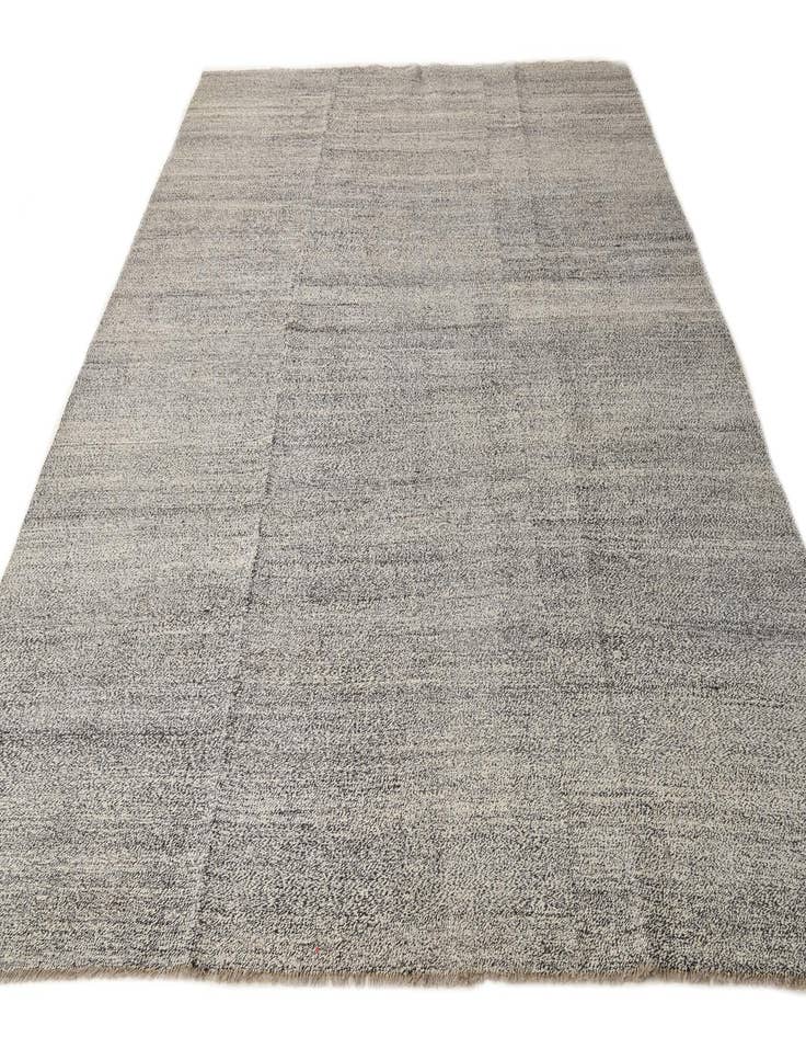 Detail image of  9' x 11' 9  Hand Woven Kilim Modern Wool Rug