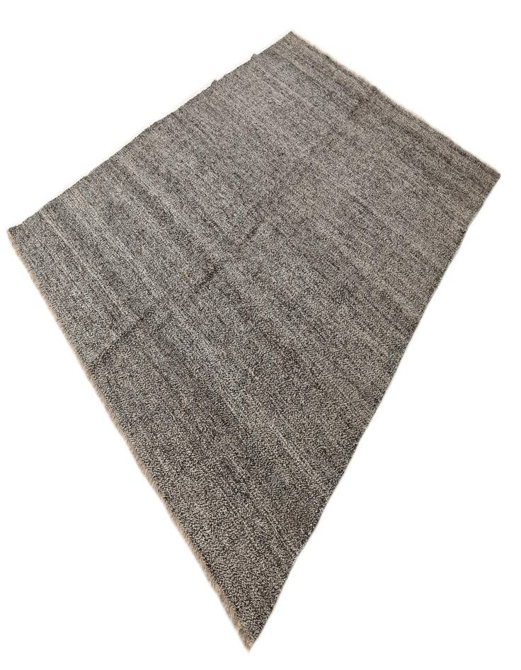 Detail image of  6' 9 x 9' 2  Hand Woven Kilim Modern Wool Rug