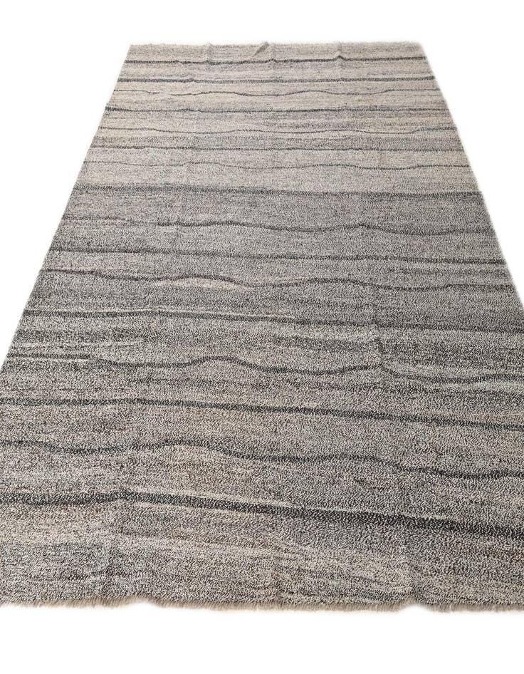 Detail image of  8' 8 x 10'  Hand Woven Kilim Modern Wool Rug