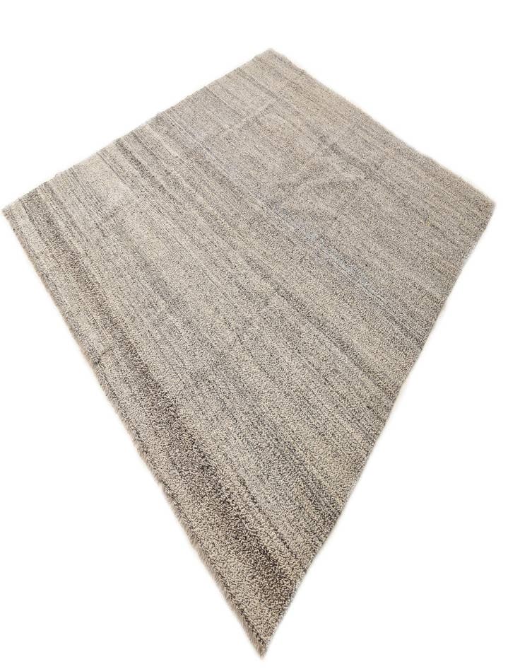 Detail image of  8' 1 x 9' 3  Hand Woven Kilim Modern Wool Rug