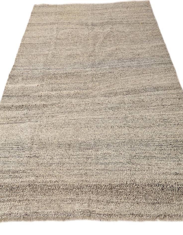 Detail image of  8' 1 x 9' 3  Hand Woven Kilim Modern Wool Rug