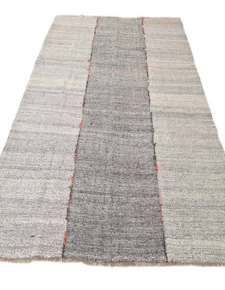 Detail image of  8' 2 x 9' 8  Hand Woven Kilim Modern Wool Rug