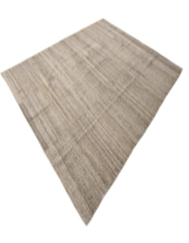 Detail image of  9' 1 x 11' 1  Hand Woven Kilim Modern Wool Rug