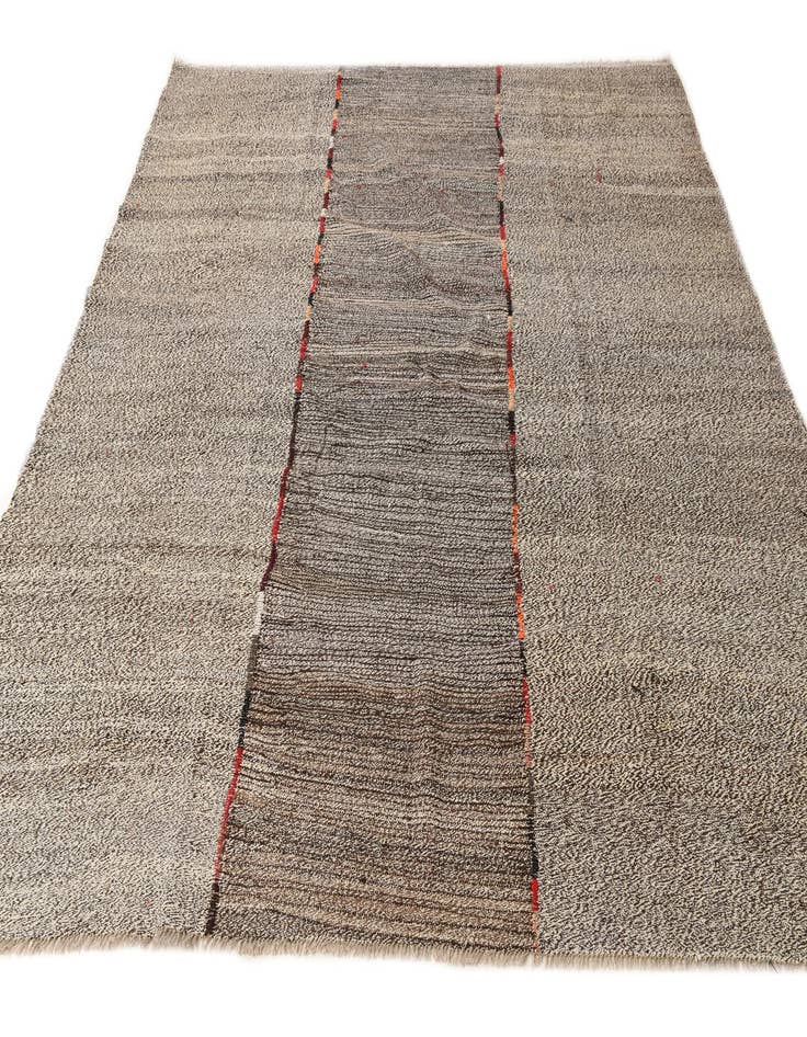Detail image of  8' 8 x 9' 4  Hand Woven Kilim Modern Wool Rug