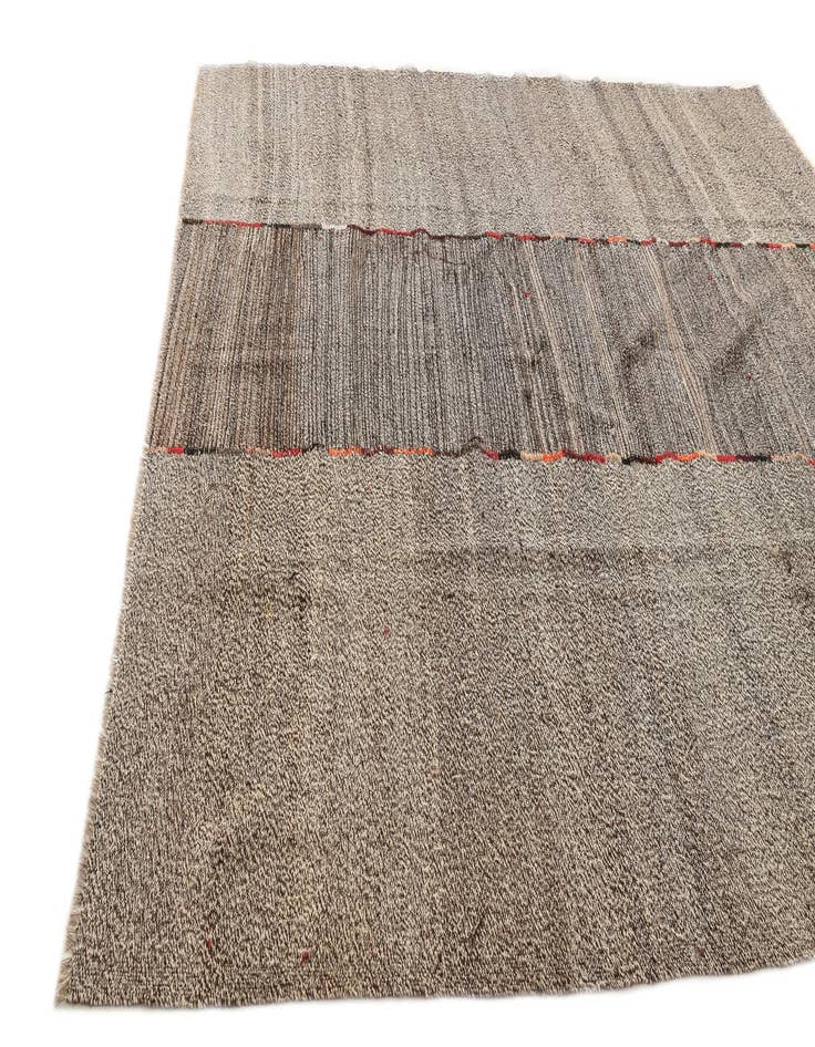 Detail image of  8' 8 x 9' 4  Hand Woven Kilim Modern Wool Rug