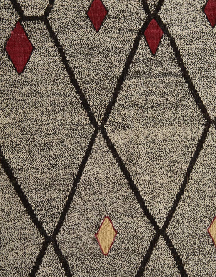 Detail image of  7' 4 x 9' 5  Hand Woven Kilim Modern Wool Rug