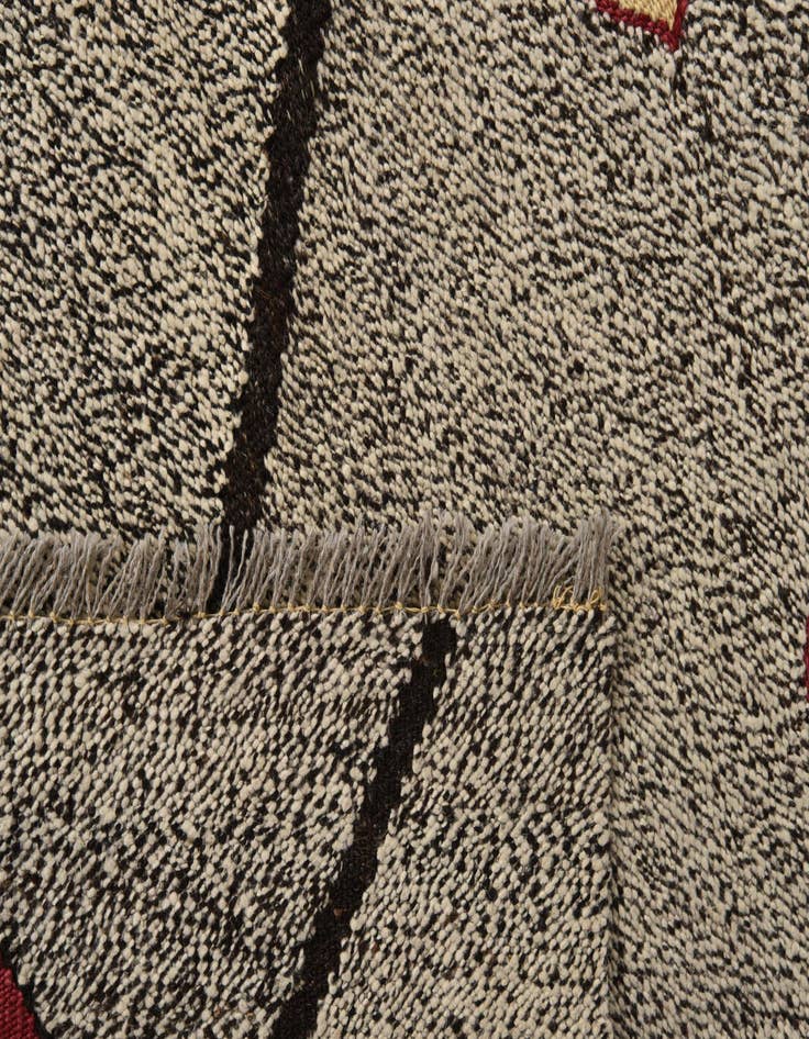 Detail image of  7' 4 x 9' 5  Hand Woven Kilim Modern Wool Rug