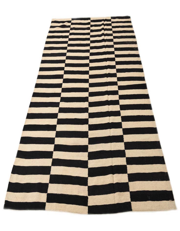 Detail image of  5' 7 x 7' 10  Hand Woven Kilim Modern Wool Rug