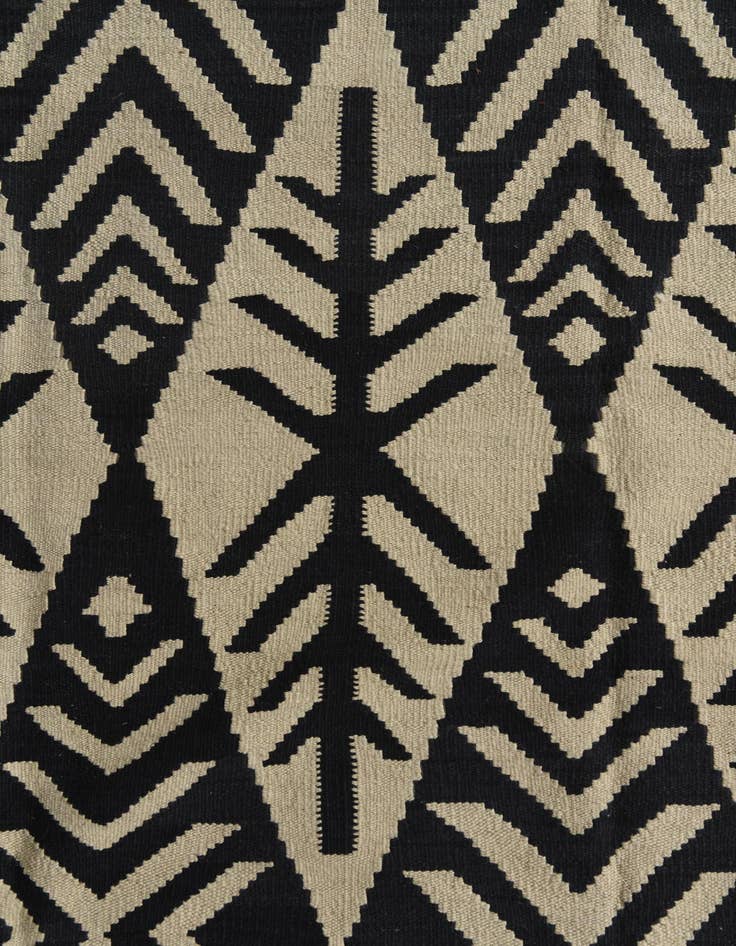 Detail image of  6' x 8' 6  Hand Woven Kilim Modern Wool Rug