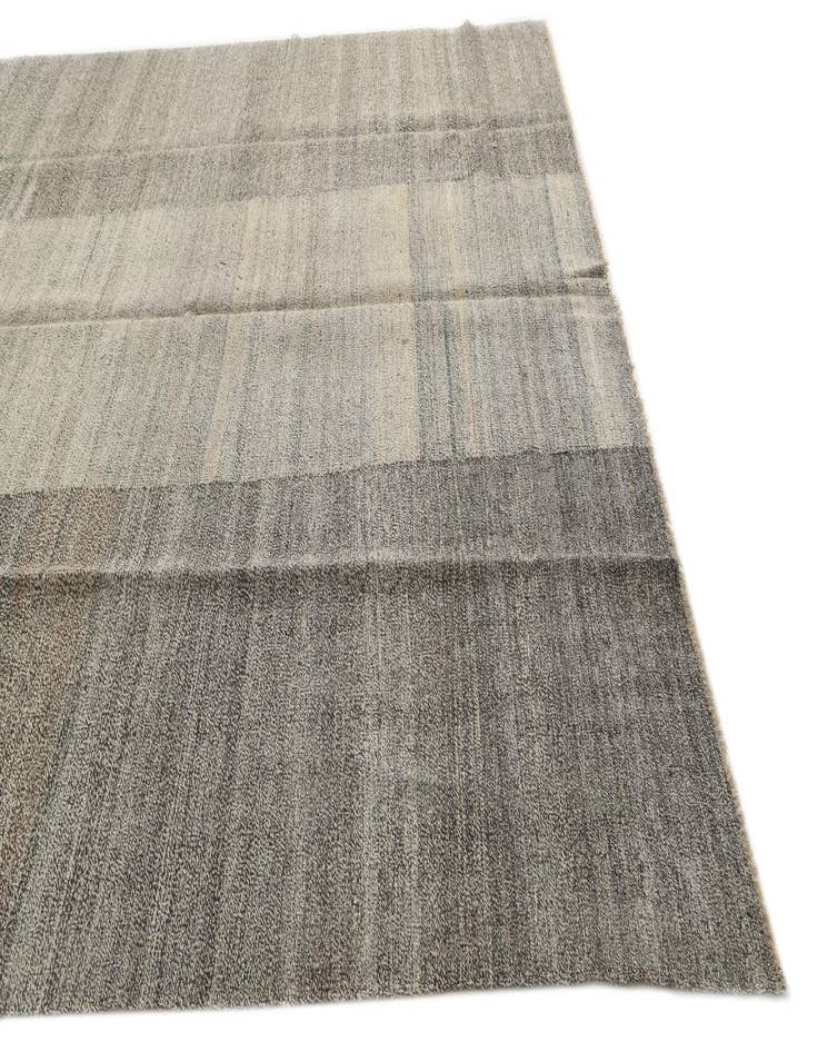 Detail image of  8' 7 x 11' 10  Hand Woven Kilim Modern Wool Rug