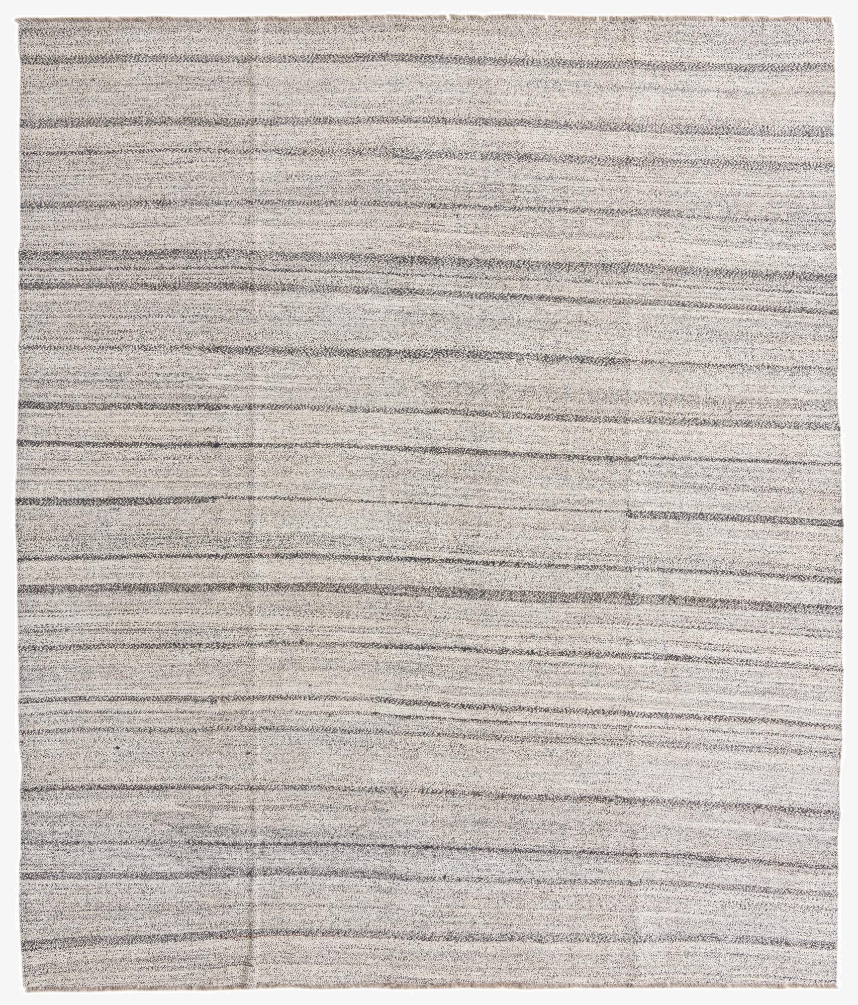  8' x 9' 5  Hand Woven Kilim Modern Wool Rug