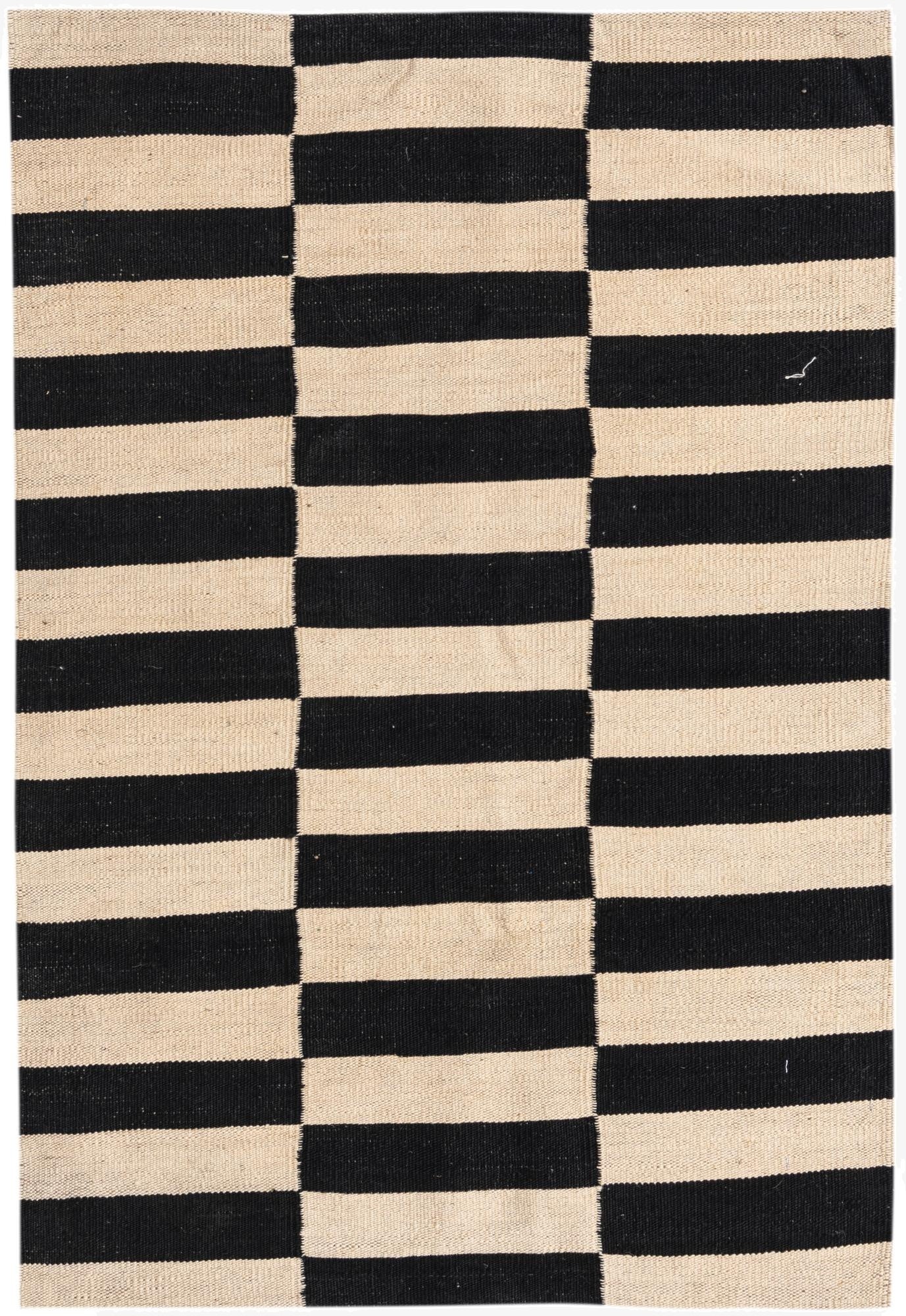  2' 7 x 3' 10  Hand Woven Kilim Modern Wool Rug