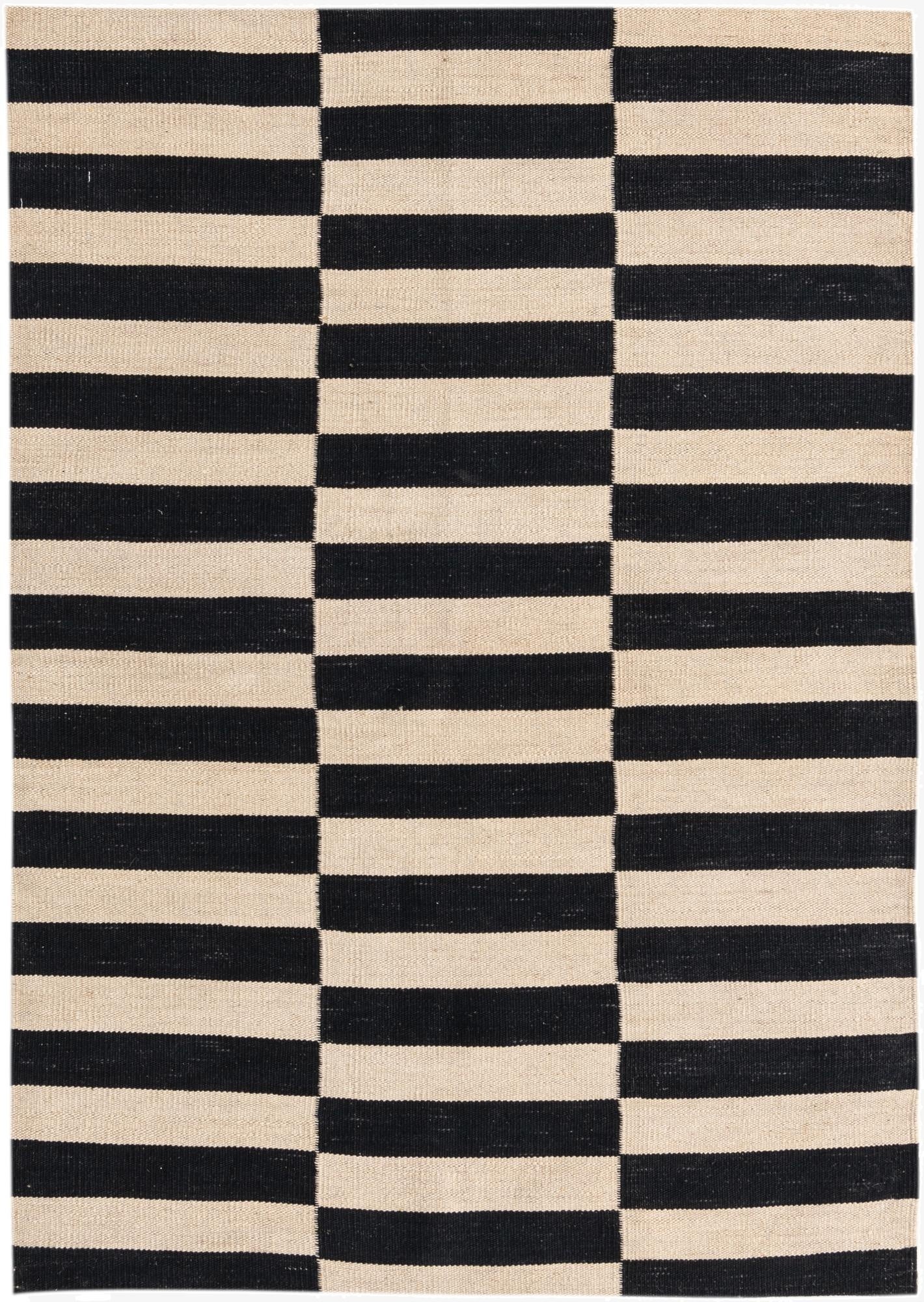  3' 3 x 4' 10  Hand Woven Kilim Modern Wool Rug