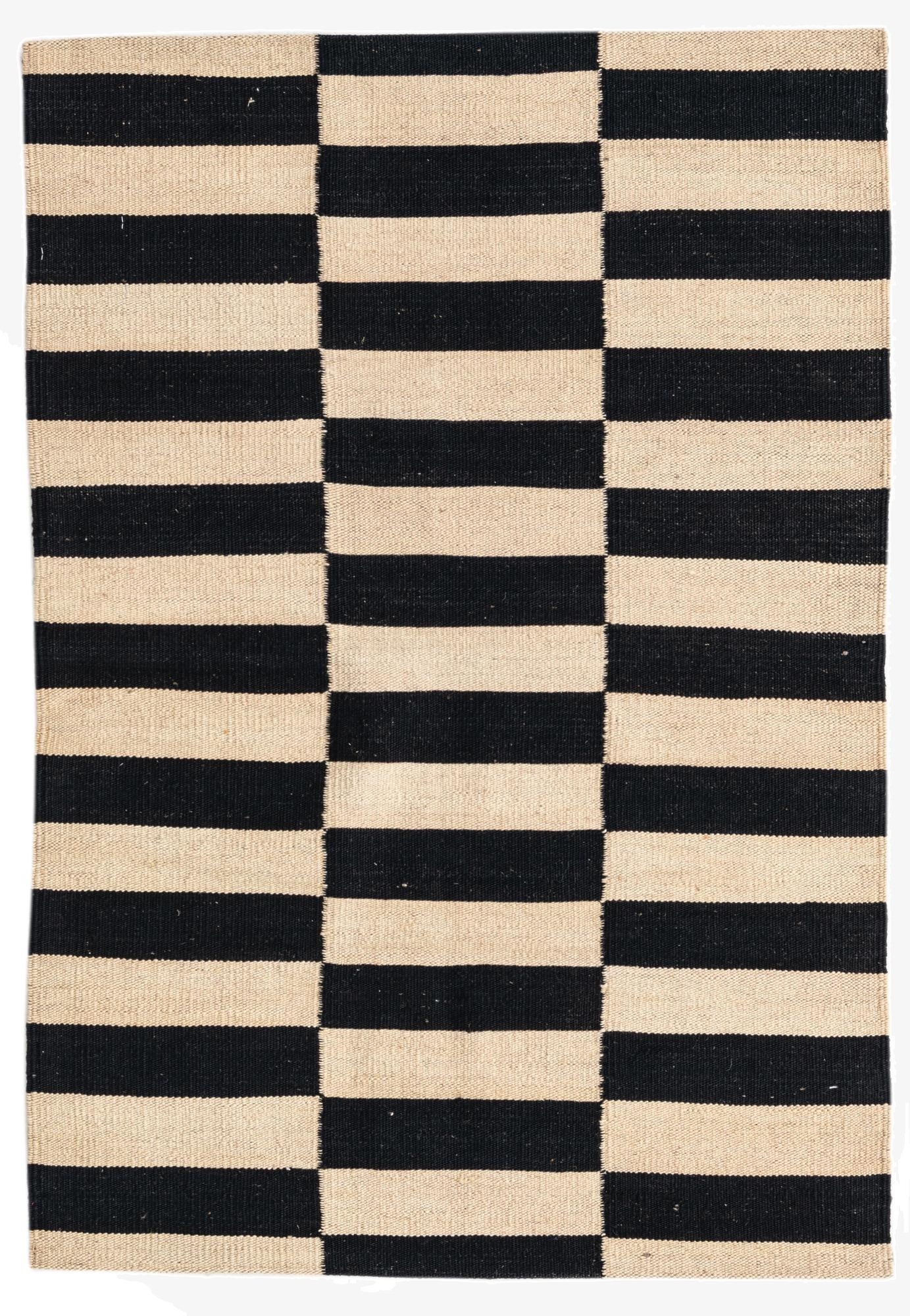  2' 7 x 3' 10  Hand Woven Kilim Modern Wool Rug