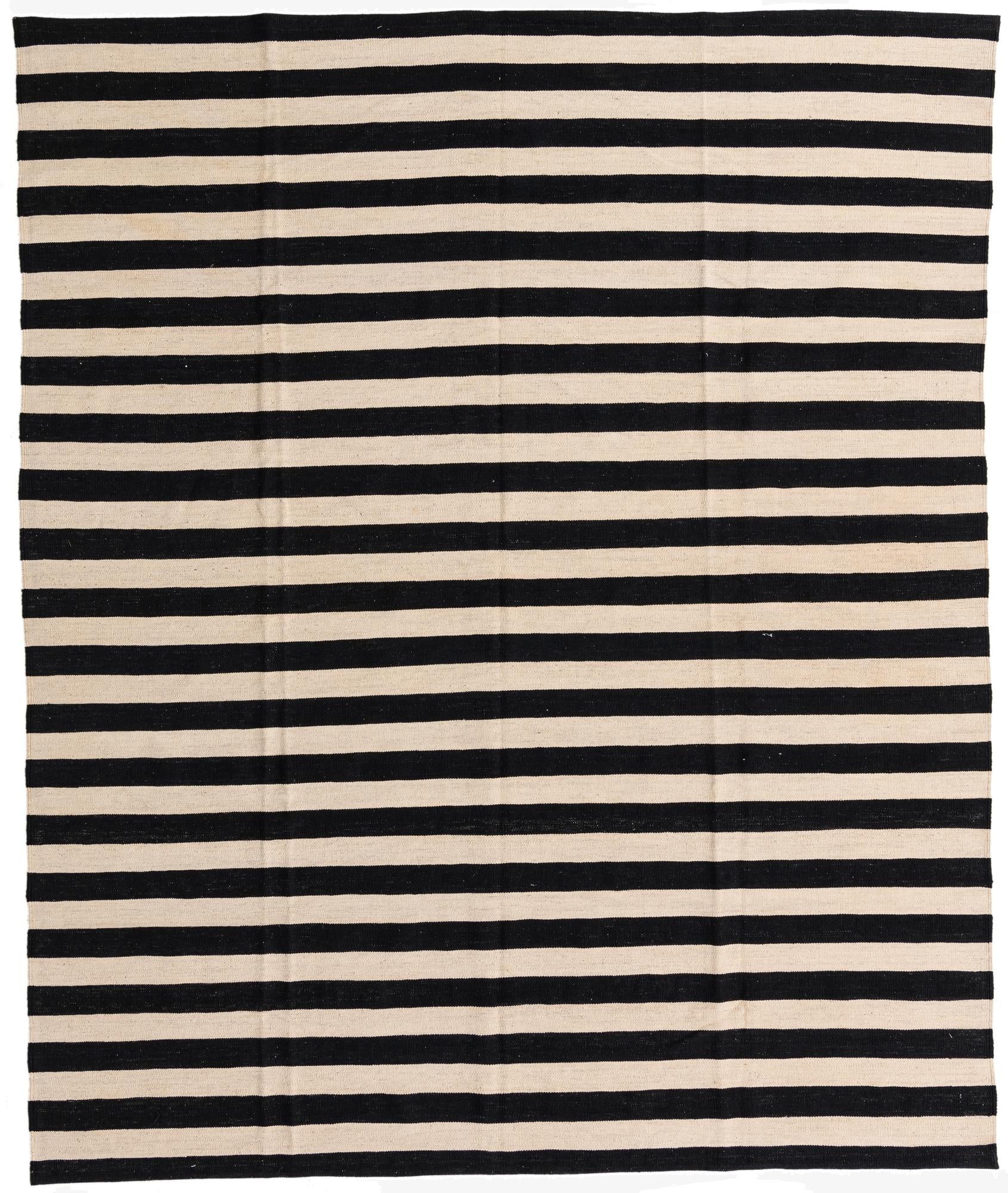  8' 2 x 9' 10  Hand Woven Kilim Modern Wool Rug