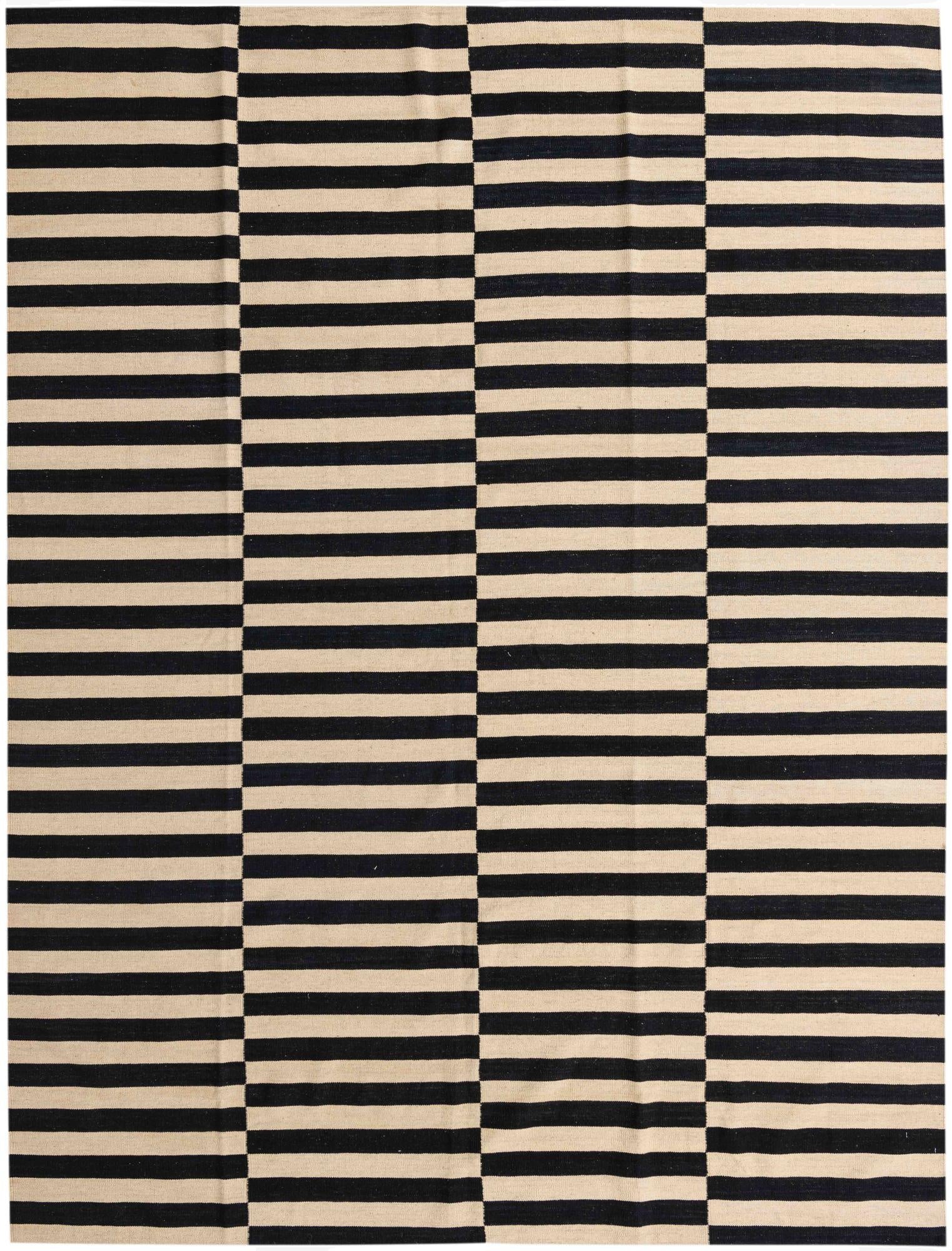  8' 6 x 11' 2  Hand Woven Kilim Modern Wool Rug