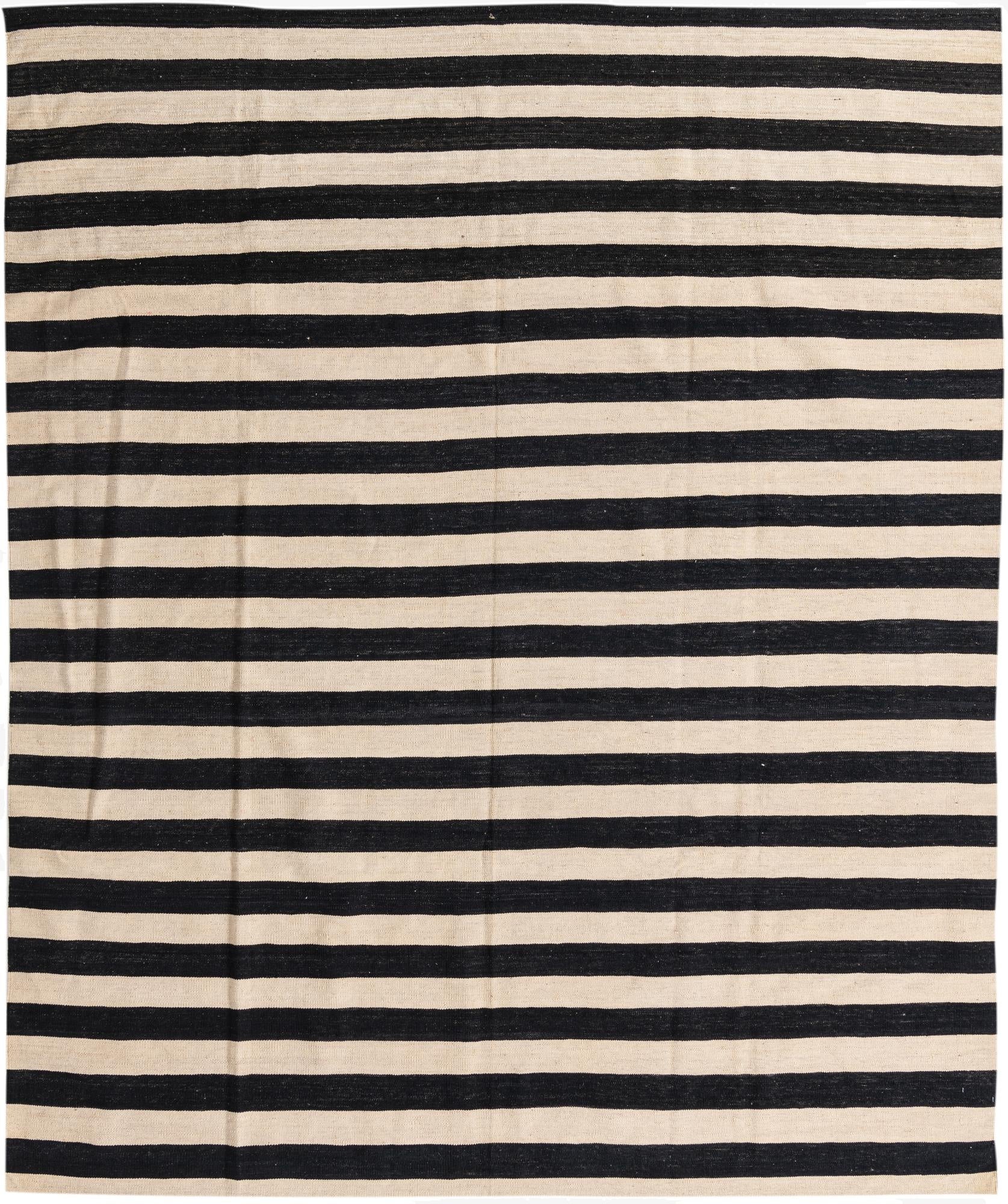  8' 2 x 9' 9  Hand Woven Kilim Modern Wool Rug