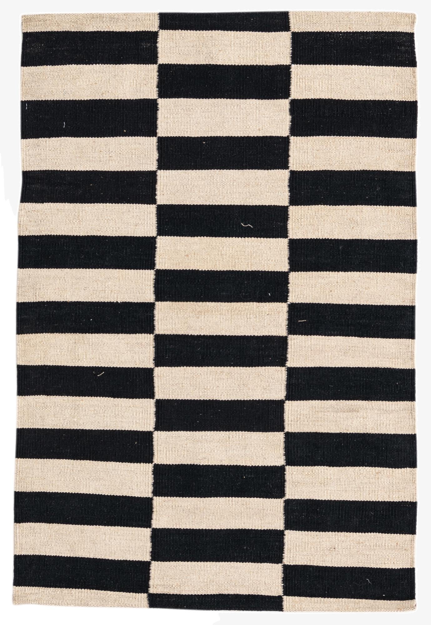  2' 7 x 4'  Hand Woven Kilim Modern Wool Rug