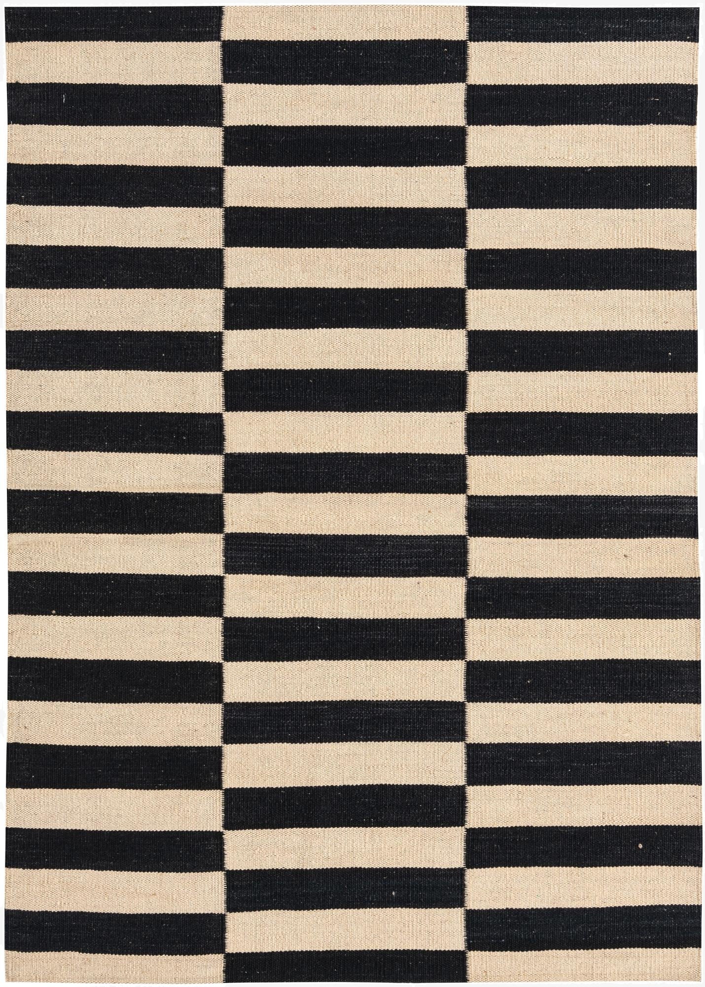  4' 3 x 5' 11  Hand Woven Kilim Modern Wool Rug