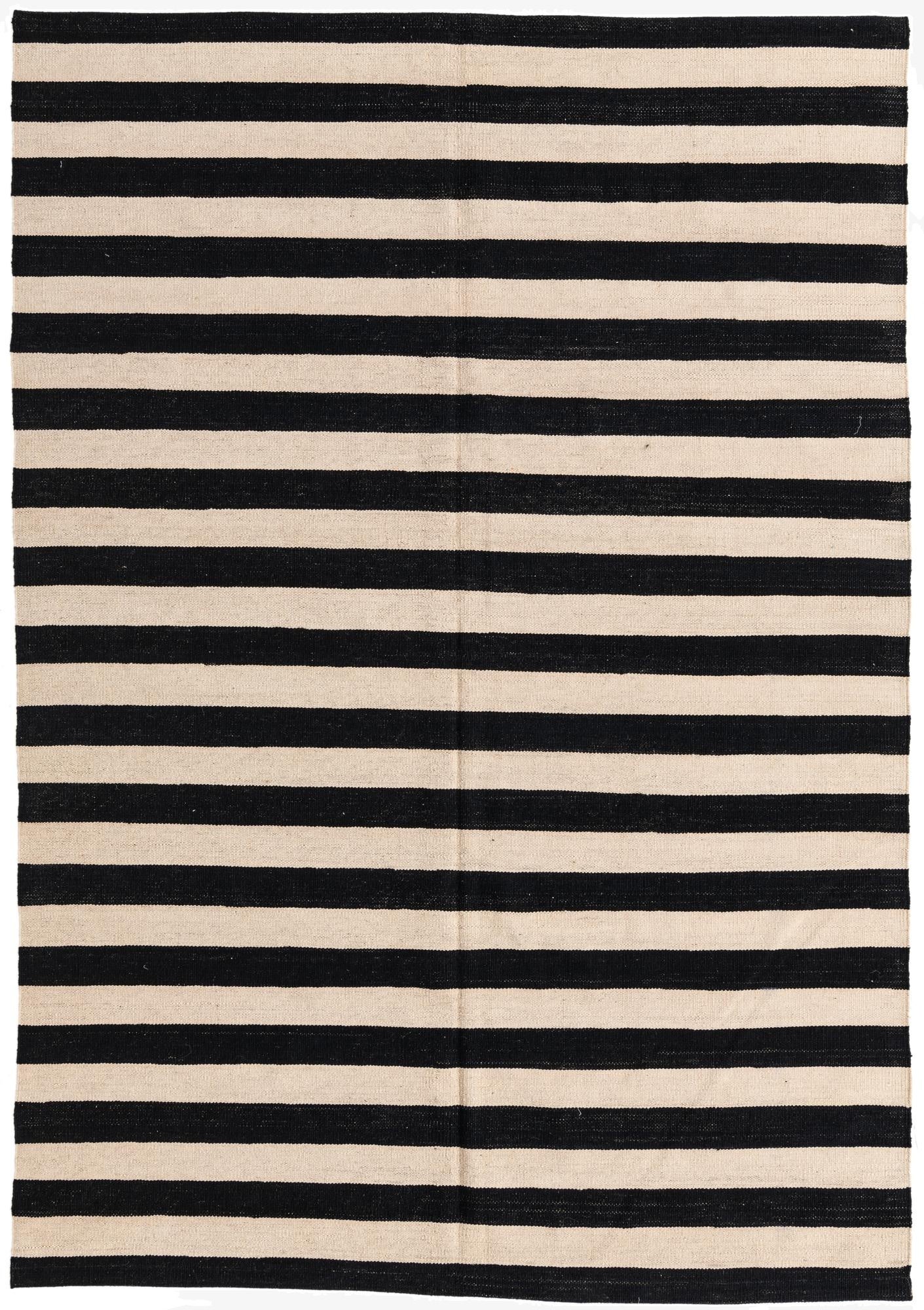  5' 6 x 7' 10  Hand Woven Kilim Modern Wool Rug