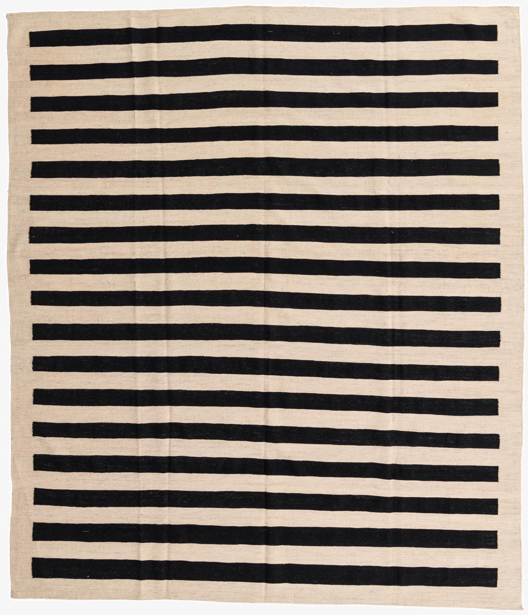  8' 5 x 9' 8  Hand Woven Kilim Modern Wool Rug