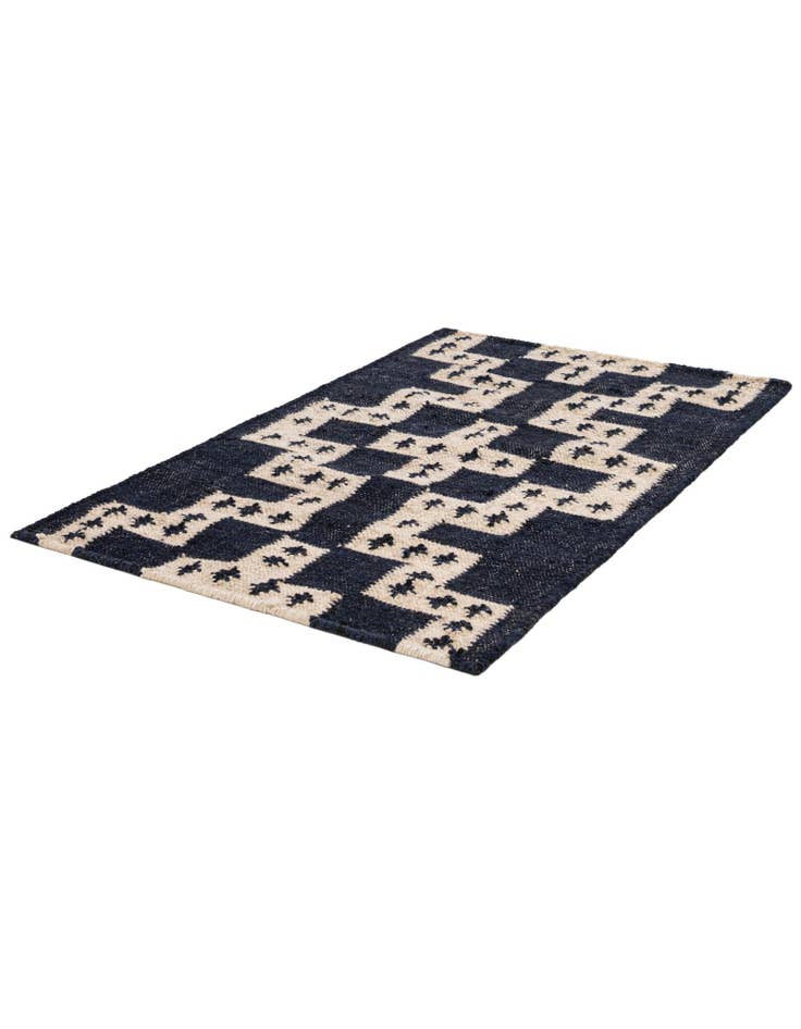 Detail image of  2' x 3' 1  Hand Woven Kilim Wool Rug