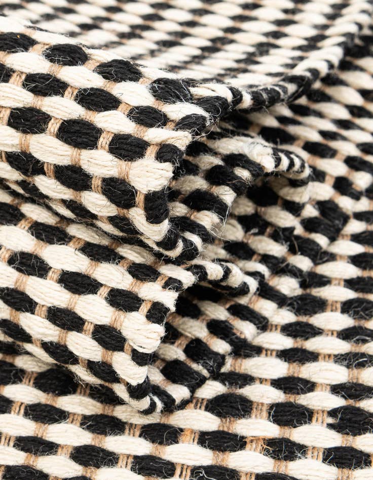 Detail image of  7' 10 x 10'  Hand Woven Laurel Handwoven Jute Rug