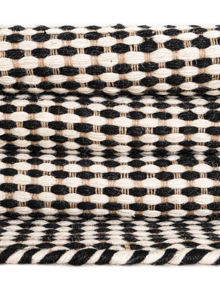 Detail image of  7' 10 x 10'  Hand Woven Laurel Handwoven Jute Rug