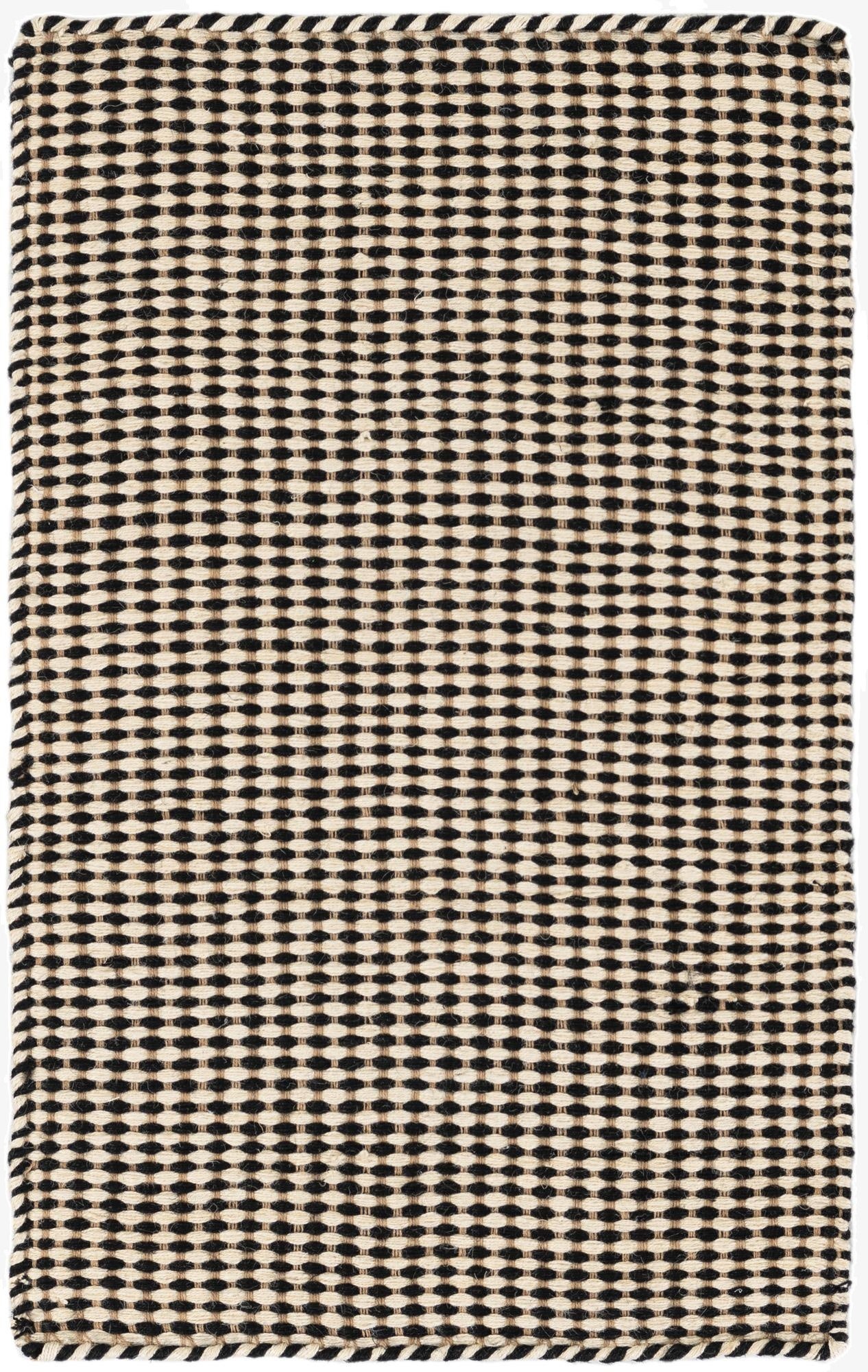  2' x 3' 1  Hand Woven Laurel Handwoven Jute Rug