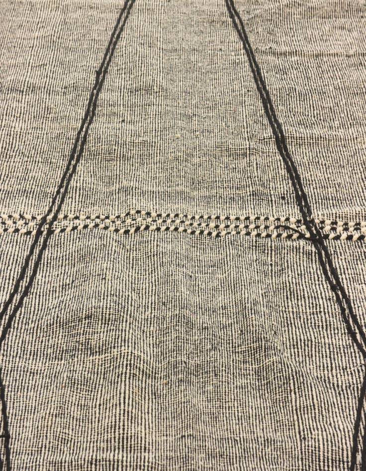 Detail image of  7' 7 x 13' 3  Hand Knotted Moroccan Wool Rug