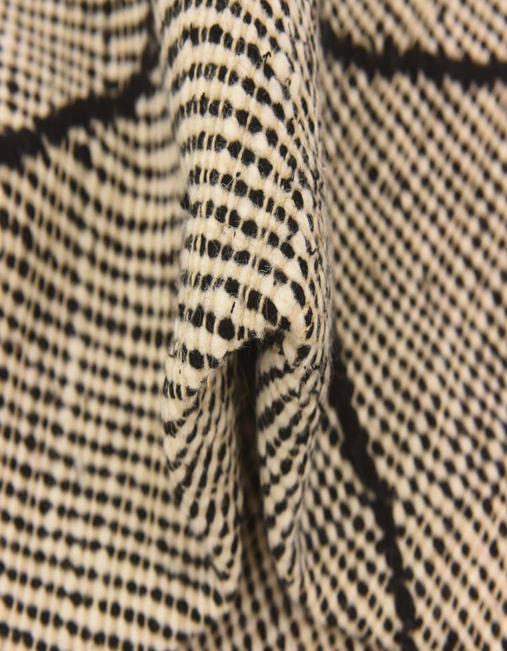 Detail image of  6' 2 x 9' 6  Hand Knotted Moroccan Wool Rug