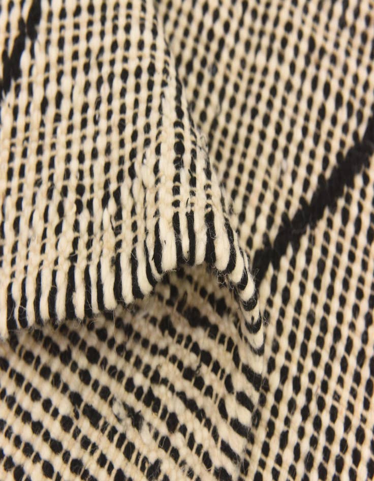 Detail image of  6' 2 x 9' 6  Hand Knotted Moroccan Wool Rug