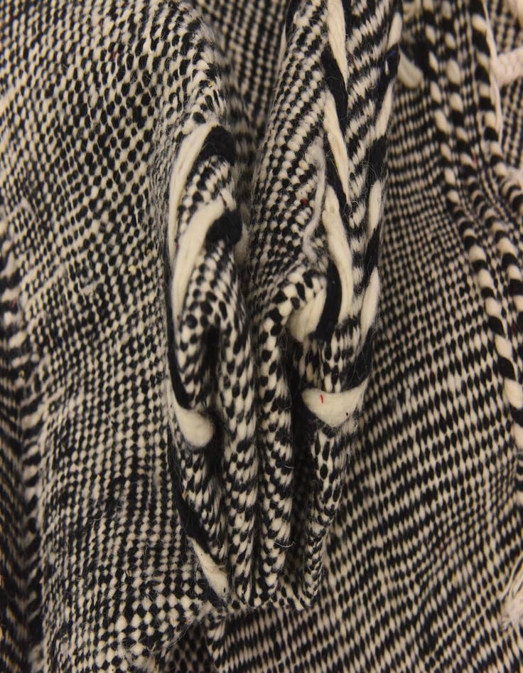 Detail image of  6' 5 x 10' 3  Hand Knotted Moroccan Wool Rug