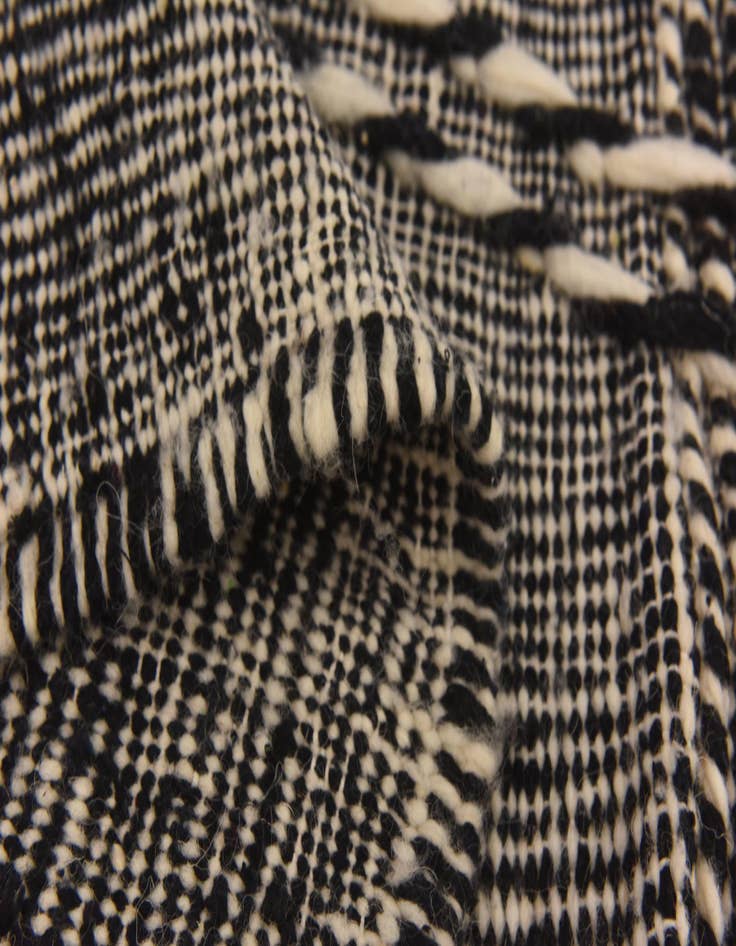 Detail image of  6' 5 x 10' 3  Hand Knotted Moroccan Wool Rug