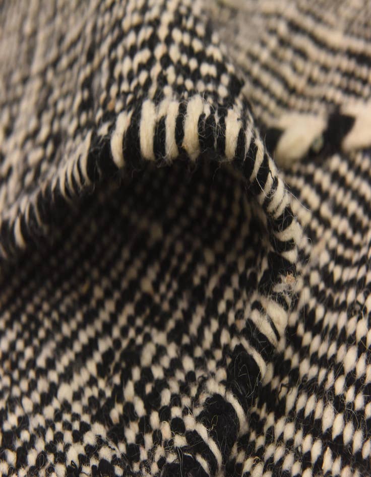 Detail image of  7' 1 x 12' 8  Hand Knotted Moroccan Wool Rug