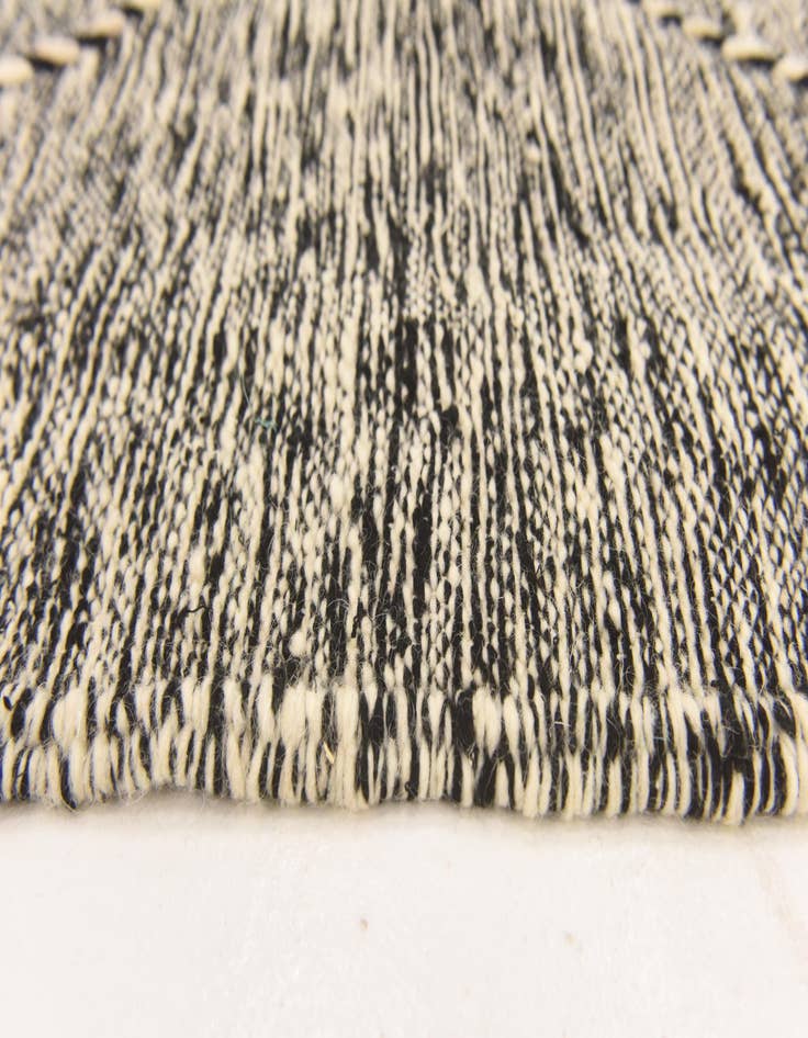 Detail image of  6' 7 x 9' 10  Hand Knotted Moroccan Wool Rug