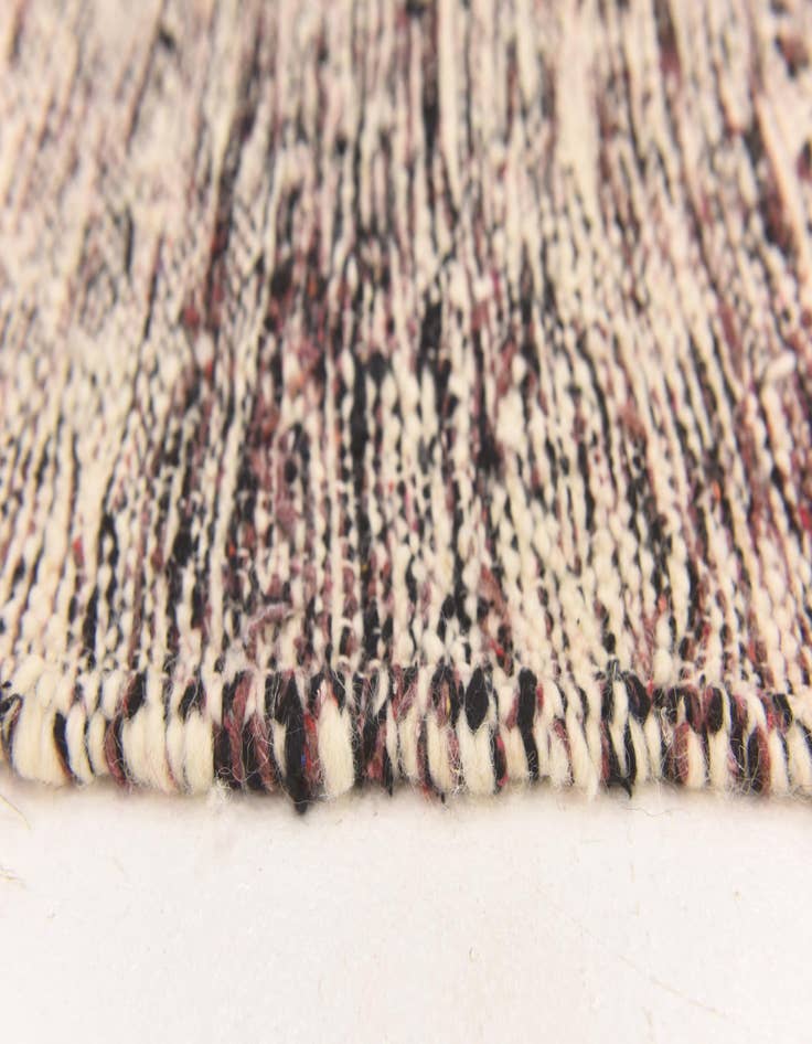 Detail image of  6' 7 x 10'  Hand Knotted Moroccan Wool Rug