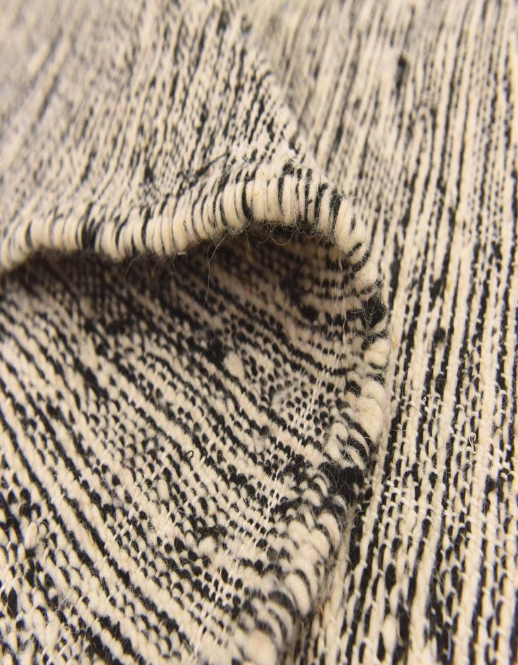 Detail image of  6' 4 x 9' 5  Hand Knotted Moroccan Wool Rug