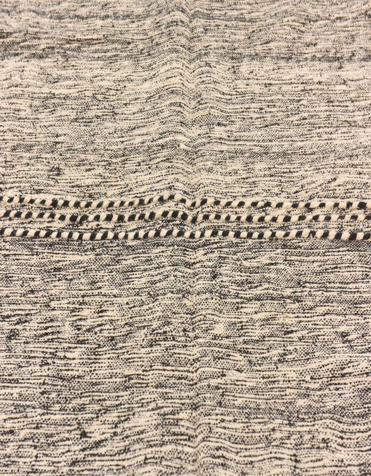 Detail image of  6' 4 x 9' 5  Hand Knotted Moroccan Wool Rug